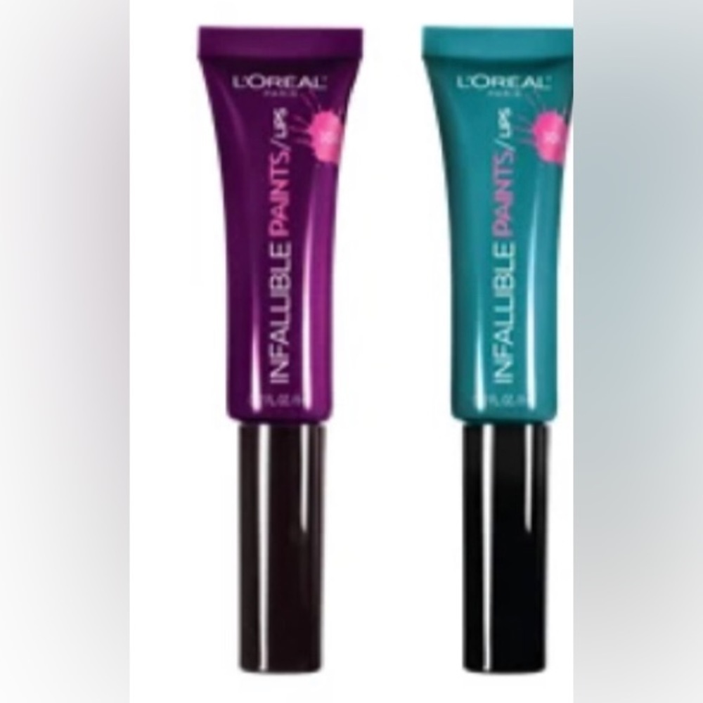 3pack‎ L'OREAL PARIS Infallible lip Paints and Metalics new - Picture 3 of 12